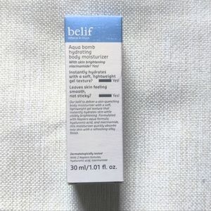 * BELIF* Aqua bomb hydrating body moisturizer (30 mL) NEW